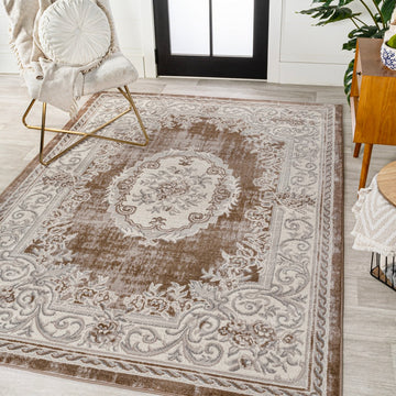 Rosalia Cottage Medallion Area Rug